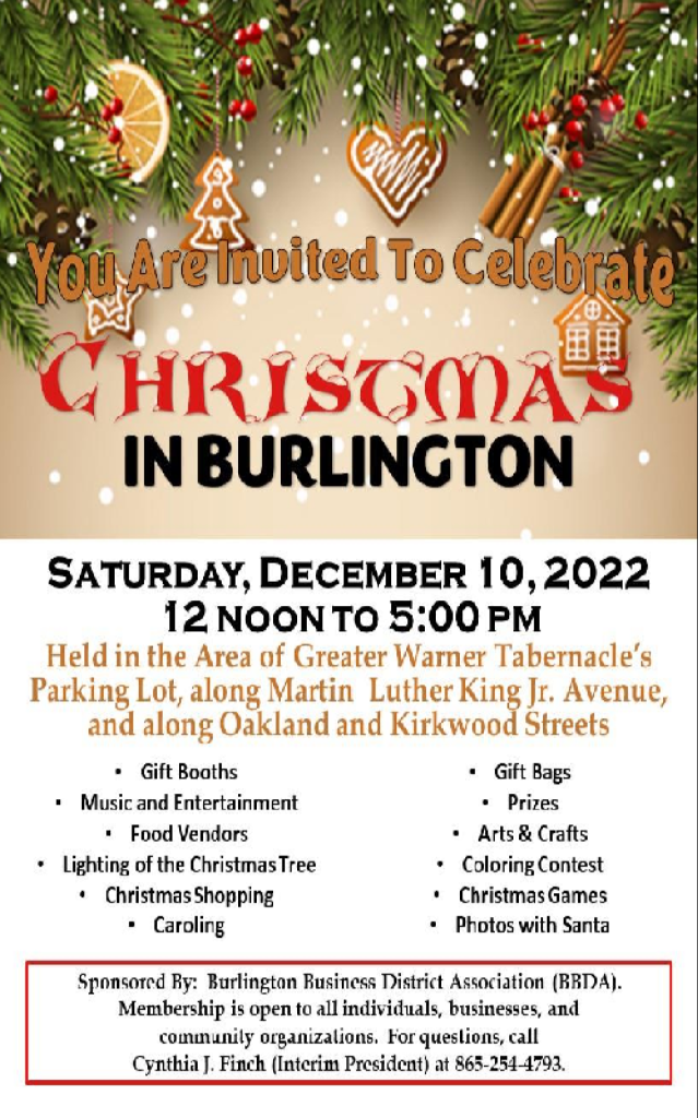 Christmas in Burlington 2023
